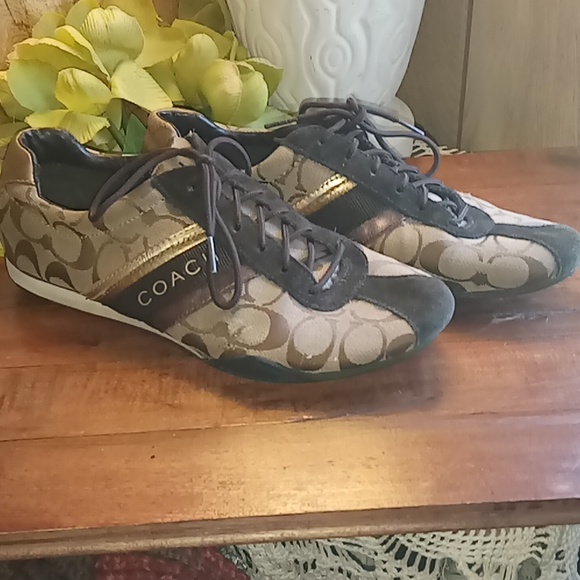 Coach Shoes - Coach size 9 gently used sneakers